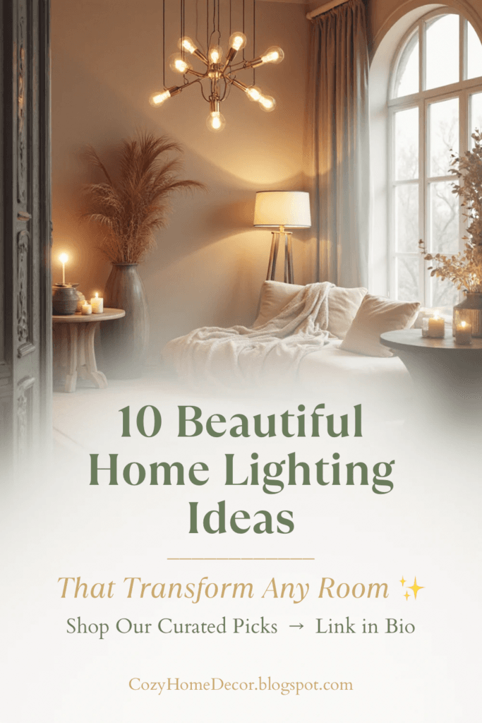 10 Beautiful Home Lighting Ideas That Transform Any Room 2026 - Cozy Home Decor